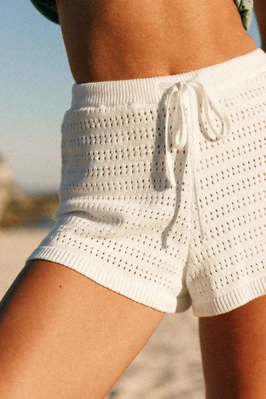 Ryleigh Knit Short - White