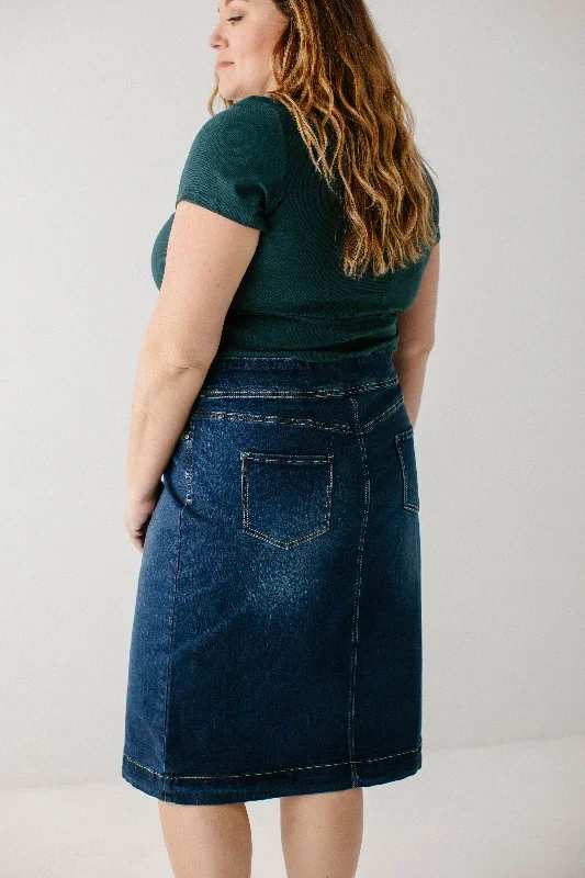 sara-classic-knee-length-dark-wash-denim-skirt-2nd-cut