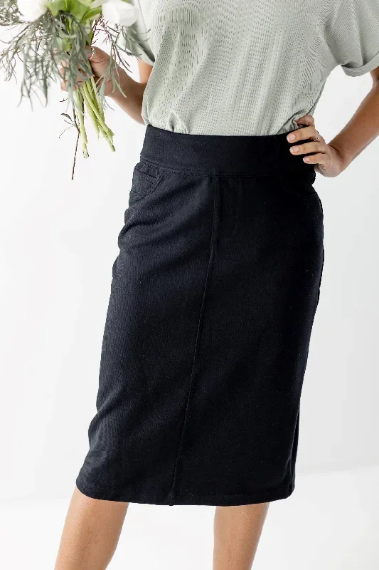 sara-knit-denim-skirt-in-black