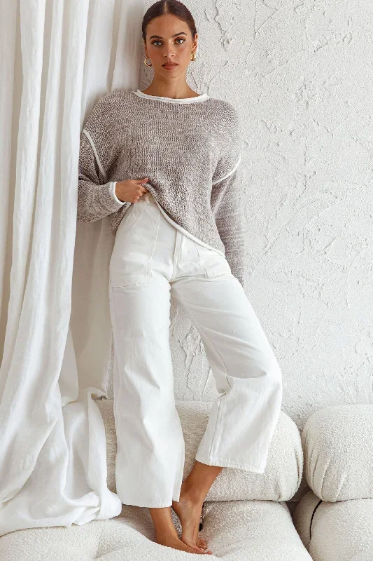 sitting-pretty-drop-sleeve-white-trim-knit-sweater-grey