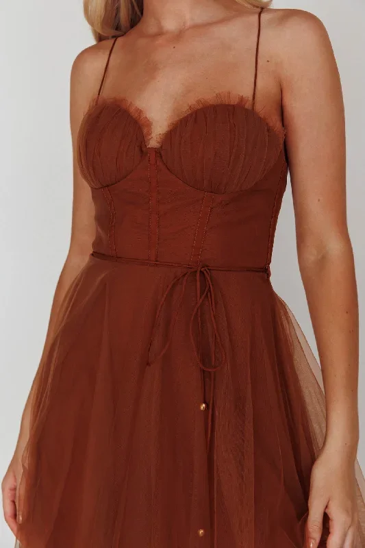 smitten-sweetheart-neckline-chiffon-midi-dress-chocolate