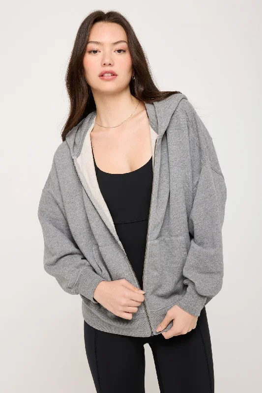 Ibby Oversized Zip Hoodie