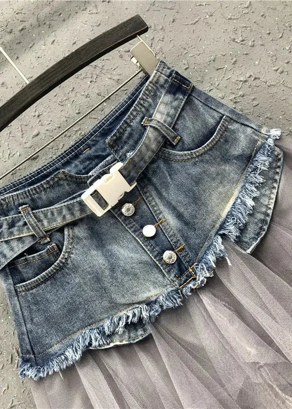 style-blue-asymmetrical-tulle-patchwork-denim-skirts-summer