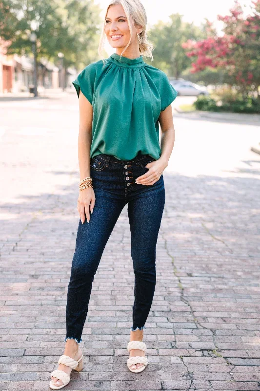 take-a-look-emerald-green-blouse