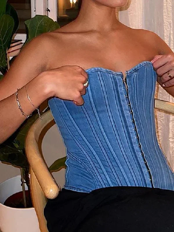 tie-back-denim-bandeau-corset-top