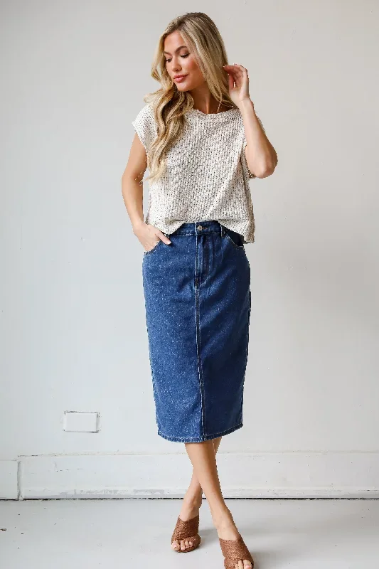 uniquely-trendsetting-denim-midi-skirt