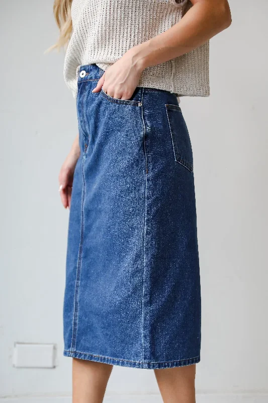 uniquely-trendsetting-denim-midi-skirt