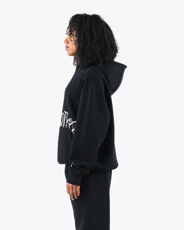 unisex-script-hoodie-black