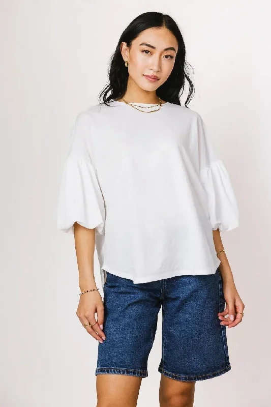 Veda Top in White