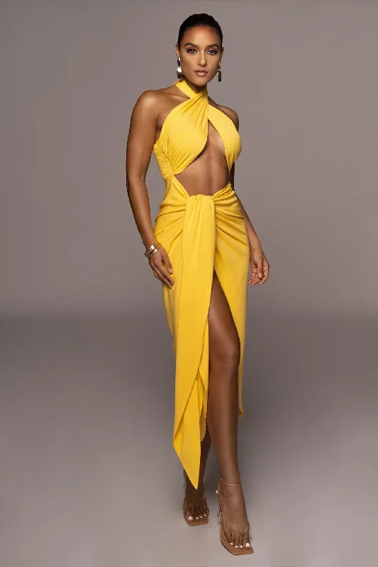 Yellow Sahara Dress