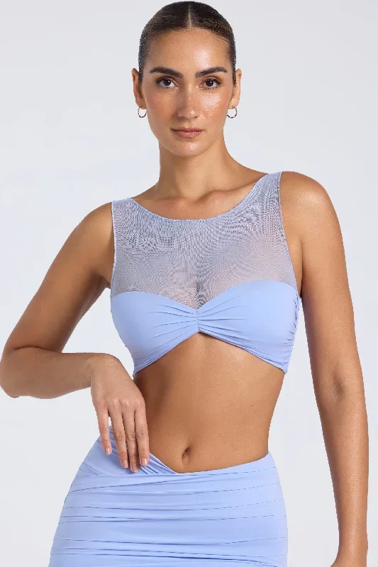 yume-panelled-ruched-crop-top-periwinkle-blue