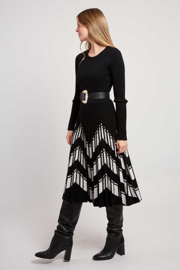 Robe mi-longue en maille JALOUSE - Image 3
