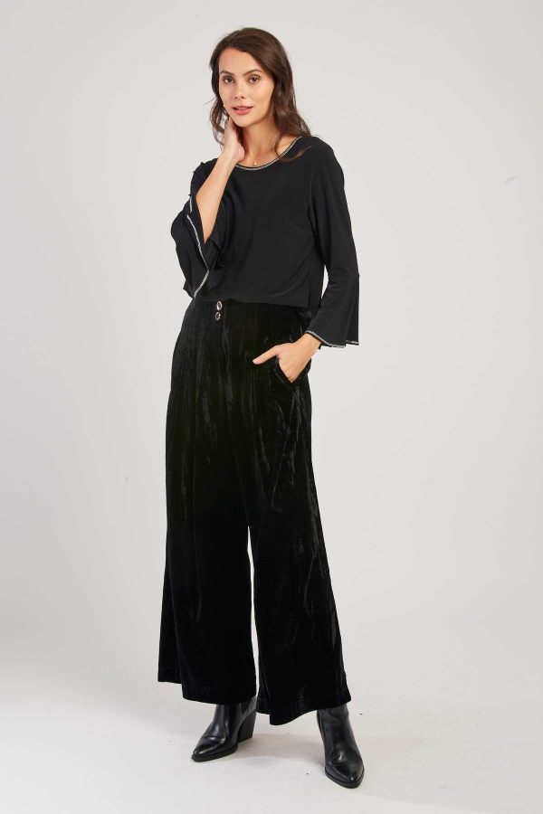 Blouse unie manches longues HAMILTON - Image 5