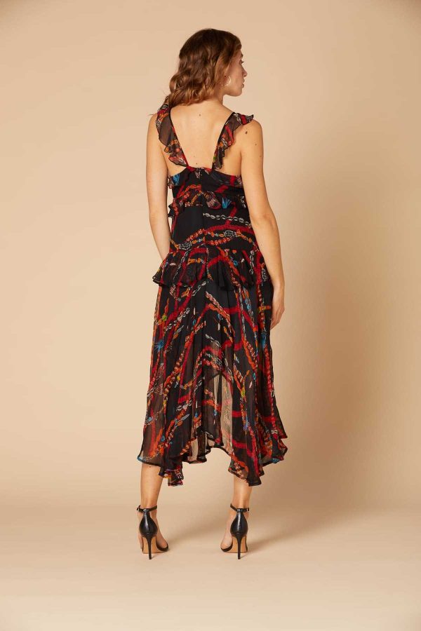 Robe imprimée à bretelles CAFTAN - Image 6