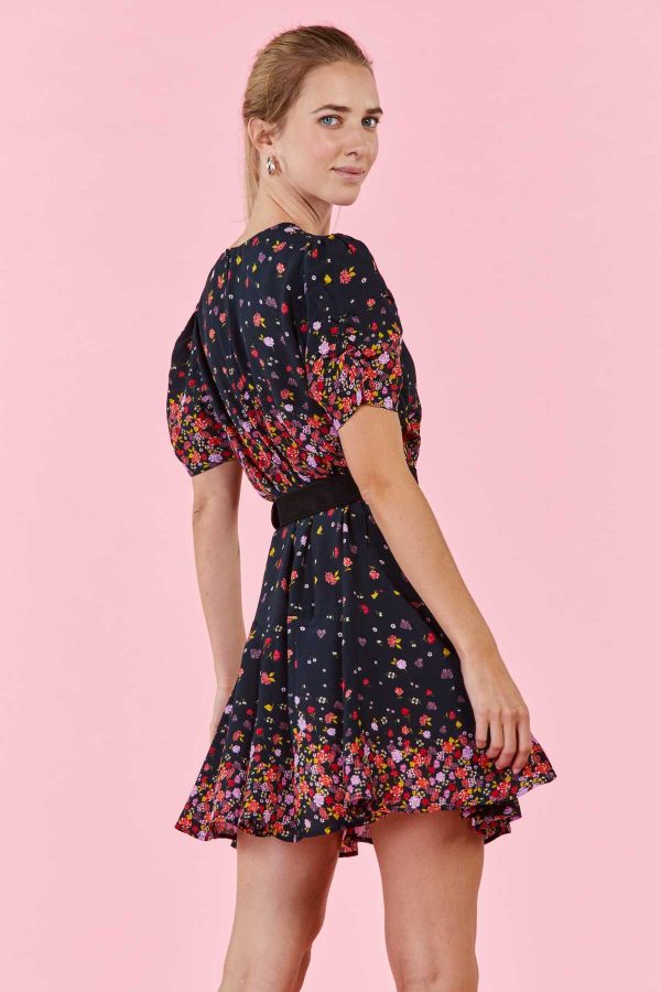 Robe courte imprimée SOYEUSE